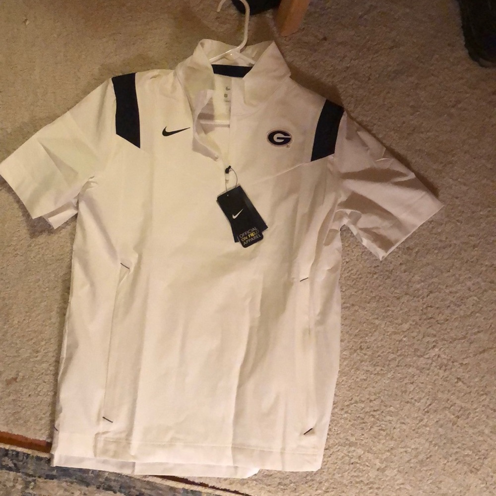 Brand new Georgia football on field wind breaker